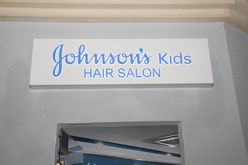 Launching of Johnson's Kids Hair Salon at KidzMondo